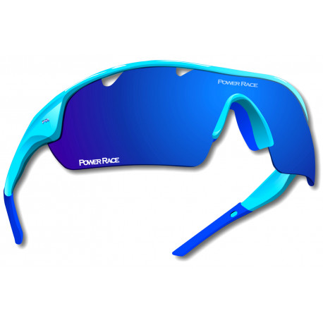 Okulary POWER RACE FALCON | kolor niebieski