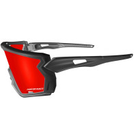 Okulary Power Race Dominator black/red