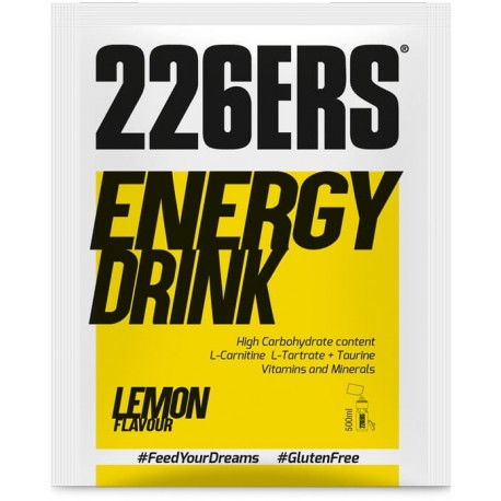 ENERGY DRINK LEMON - Saszetka jednoporcjowa [44g. CHO]