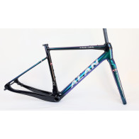 Rama gravelowa ALAN Xtreme Gravel - kolor Green Purple