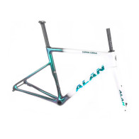 Rama szosowa ALAN Super Corsa - kolor White Emerald Purple