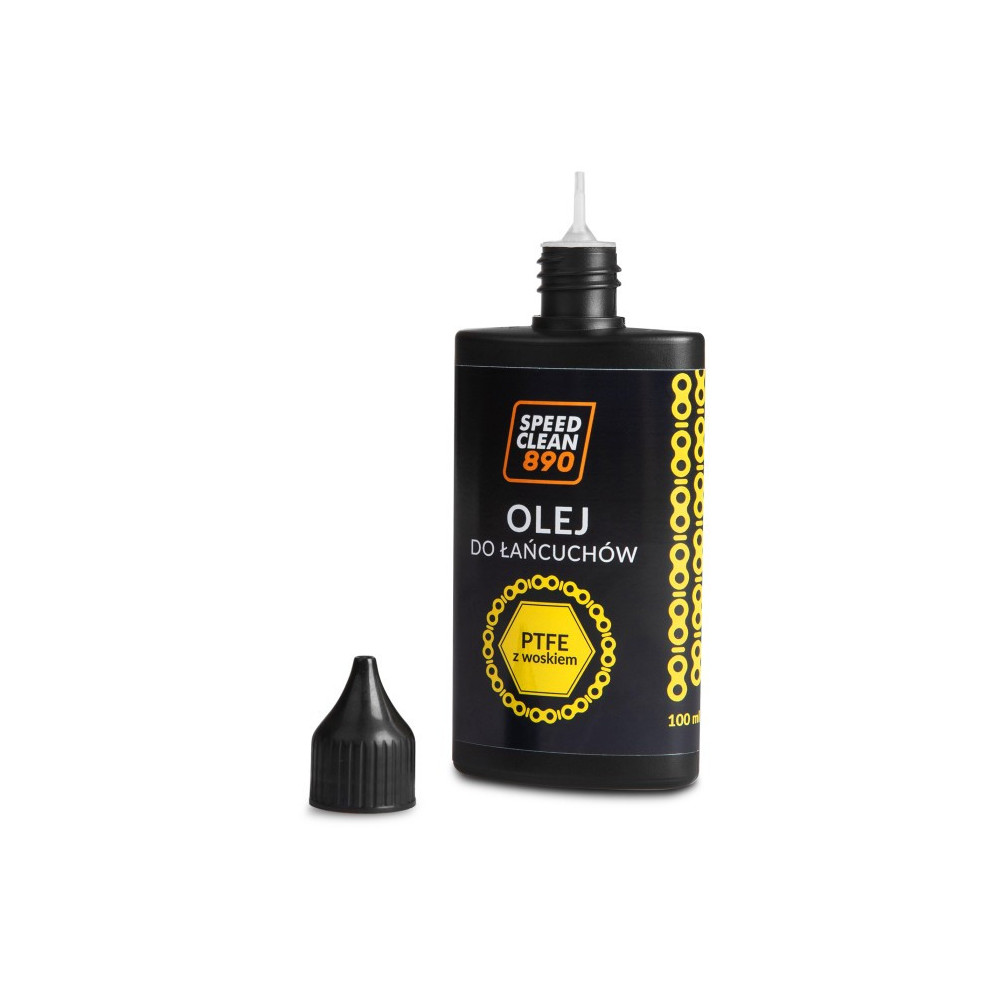 Speedclean 890 - Olej do łańcucha rowerowego 100ml PTFE z woskiem